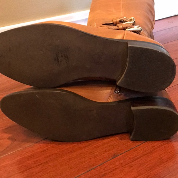 Michael Kors tan leather riding boots - Picture 8 of 8